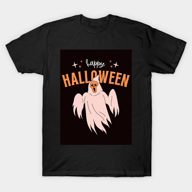 Happy Halloween T-Shirt by Ajith Shop